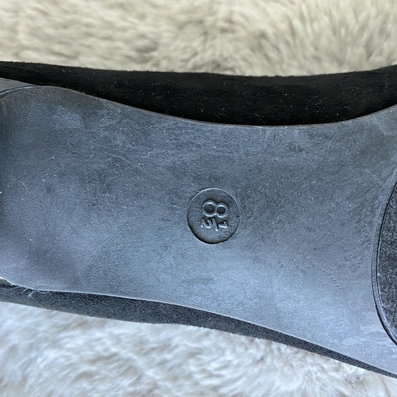 Dexflex Comfort Open Toe Black Tan High Heels - Picture 13 of 14